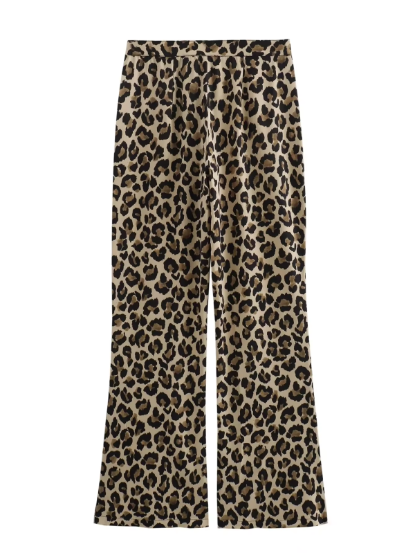 Leopard flared trousers Zoella - Image 2