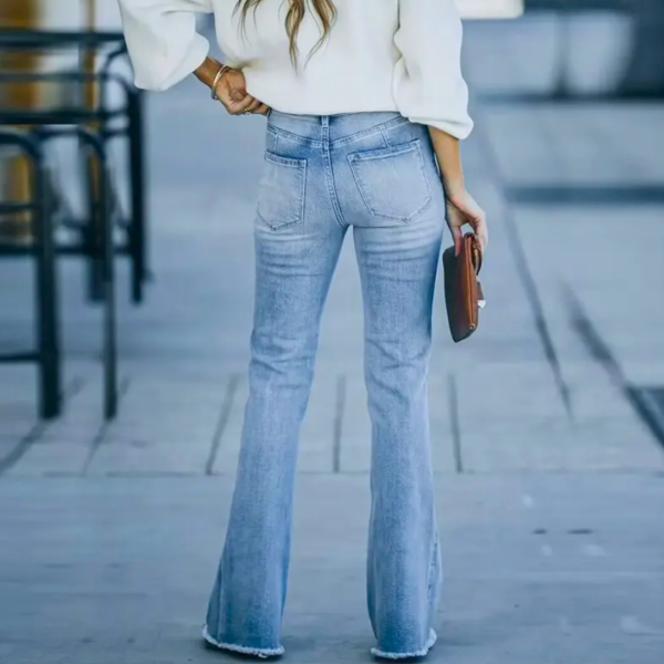 Jolie - Stretchy Boho Jeans - Image 3