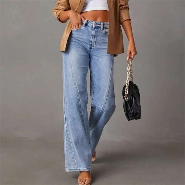 Jamie Flared Denim Jeans - Image 5