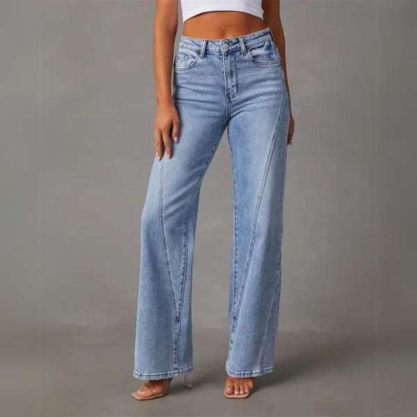 Jamie Flared Denim Jeans - Image 2