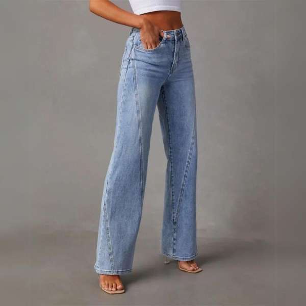 Jamie Flared Denim Jeans - Image 4