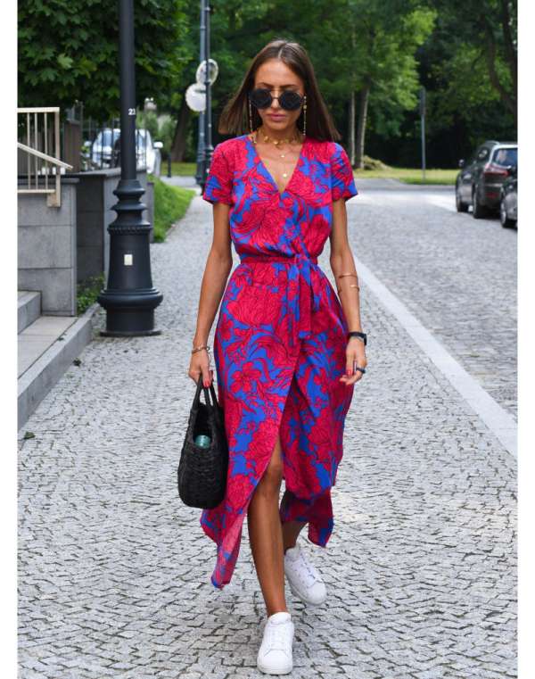 Taylor - Elegant Floral Dress - Image 6